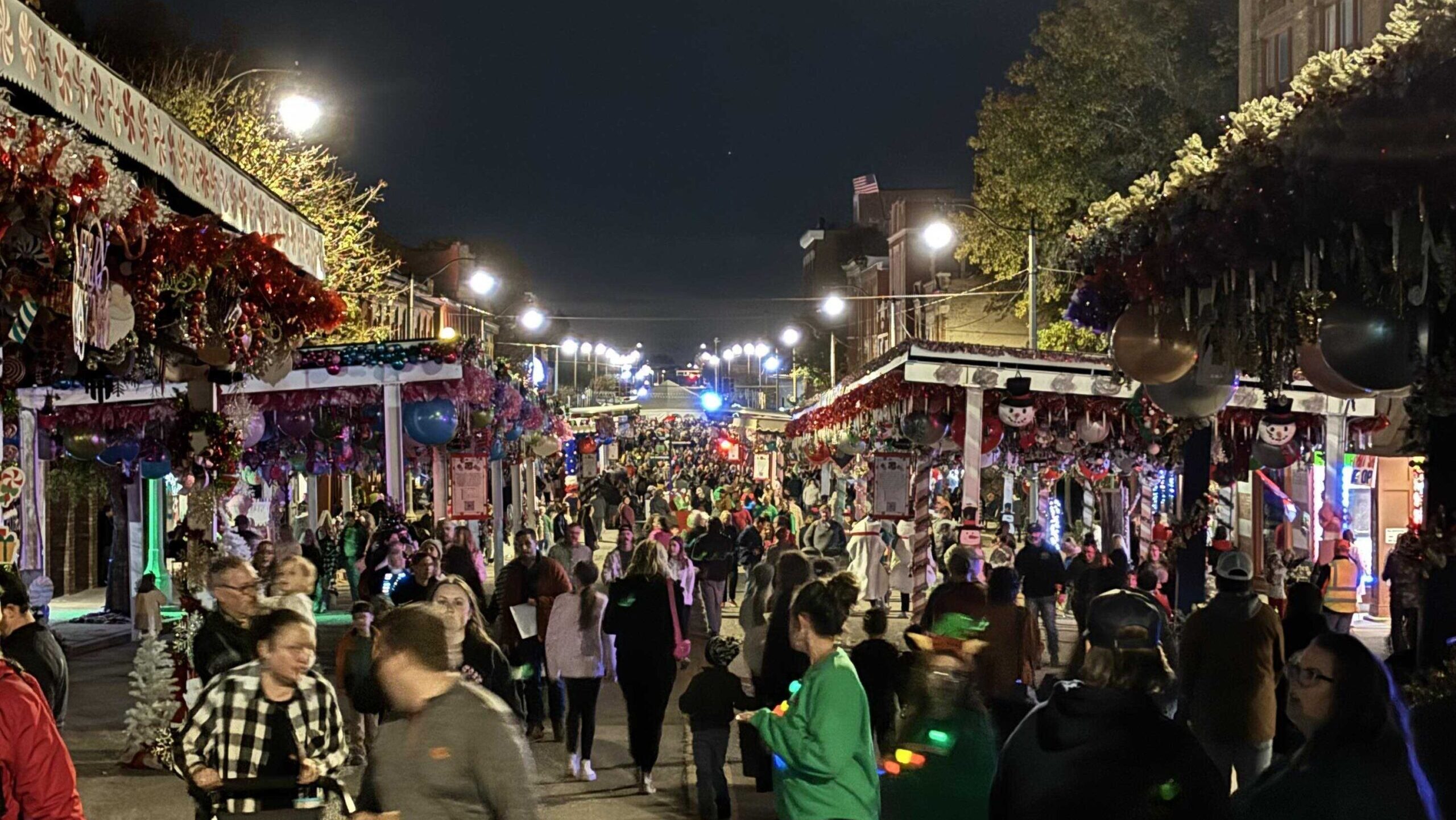 Sapulpa's Route 66 Christmas Chute – Walk the Chute on Route 66 in ...